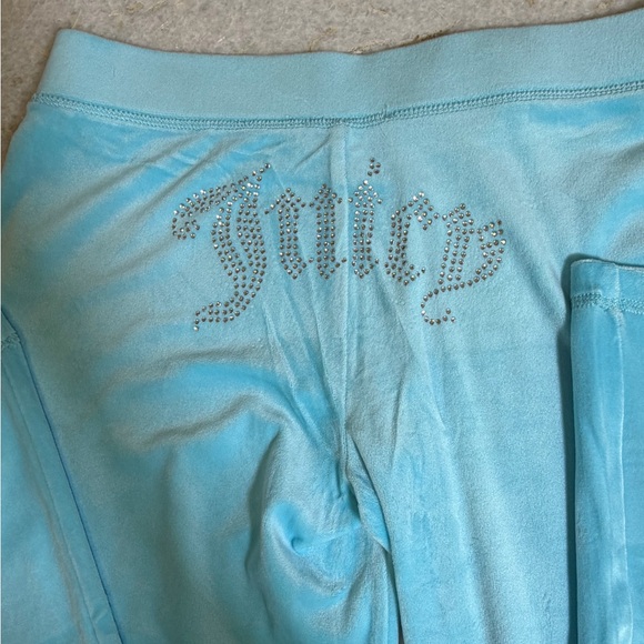 Juicy Couture y2k Crystal velour rhinestone bling tracksuit size small - Picture 7 of 8